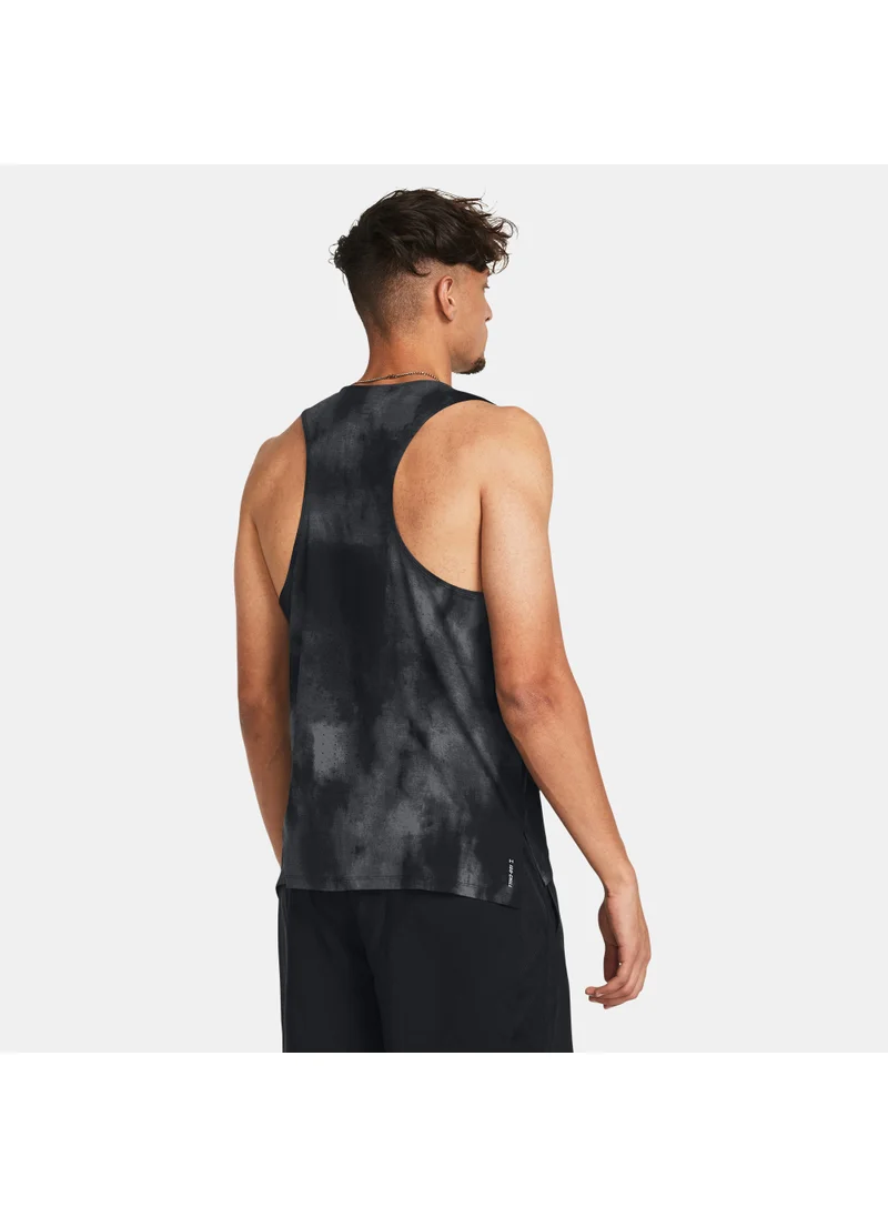 اندر ارمور Men's Launch Elite Printed Tank Top