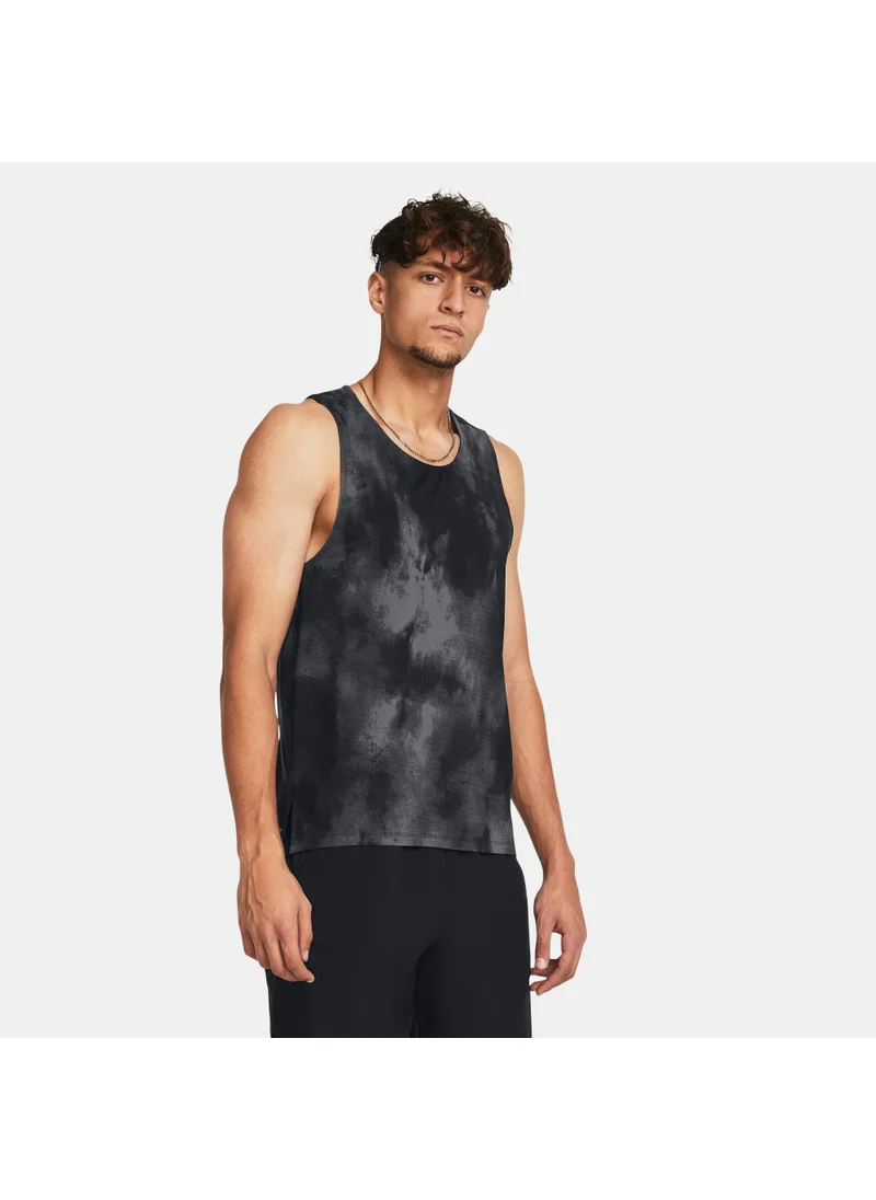 اندر ارمور Men's Launch Elite Printed Tank Top