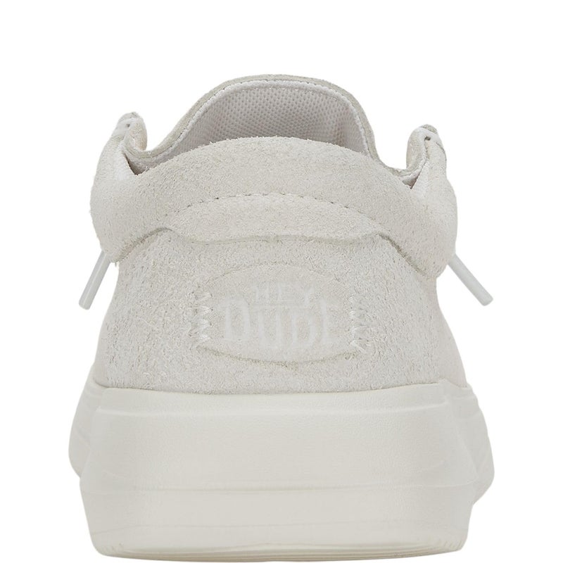 HEYDUDE Wendy COMF Suede Ivory Size 7, Womenâ€™s Shoes, Womenâ€™s Slip-on Loafers, Comfortable & Light-Weight - Image 5