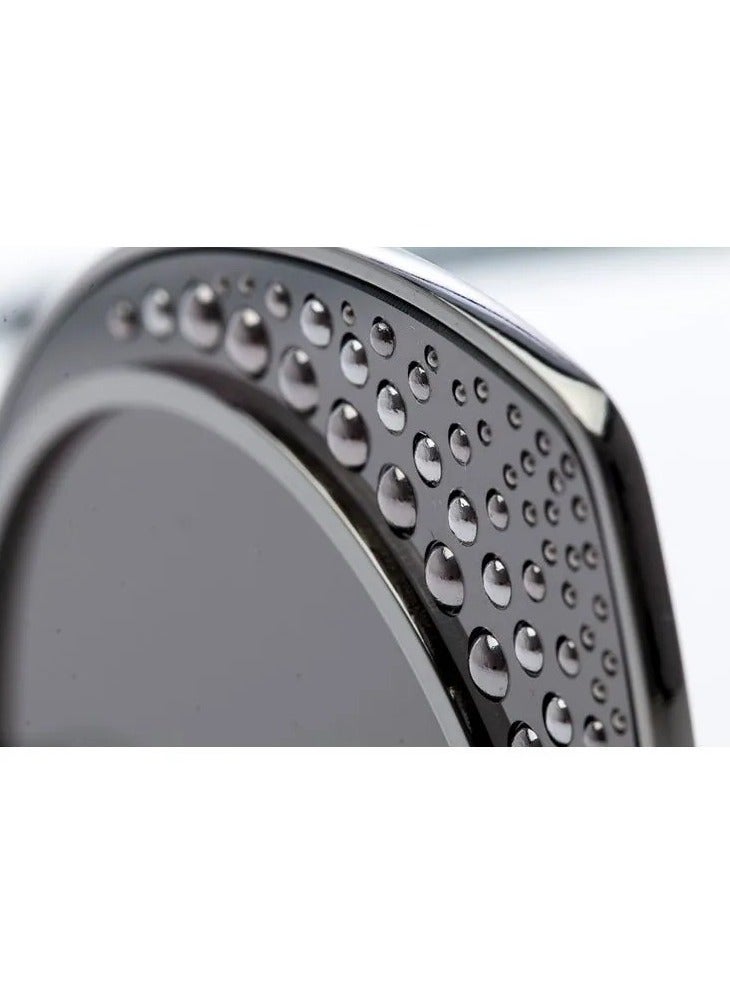 مارك جاكوبس نظارة شمسية نسائية كاملة الحواف بتصميم عين القطة - MARC 15/S V81NR - مقاس العدسة: 62 ملم - فضي - Image 3