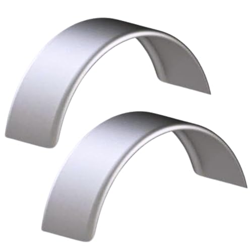 Tie Down Trailer Fenders Single Axle - 16 Gauge Steel Trailer Fender - 14" Wheel Size - 31.5" Long 10" Wide 13" Tall (1 Fender) - Image 1