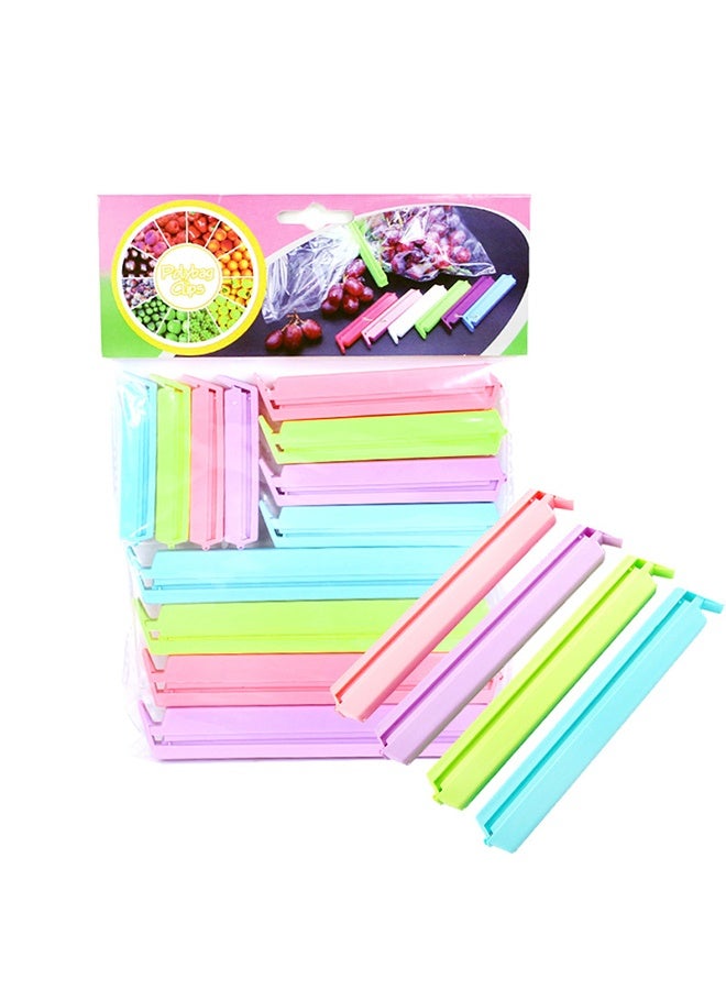 12 قطعة مشابك إغلاق للأطعمة مشابك أكياس مشابك إغلاق - Image 1