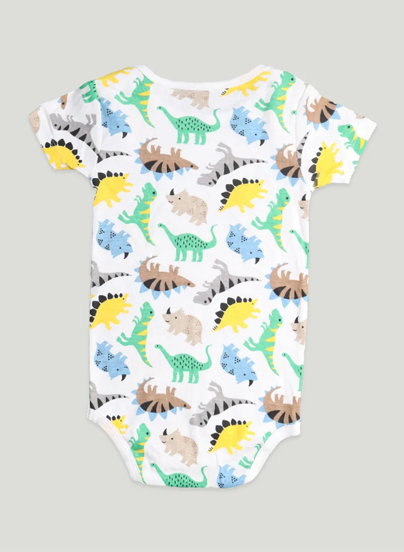 LUAY 100% Organic Cotton  Based Onesies | Sleepsuits| Night Suits|Jumpsuit | Wondersuit for Baby Boys & Baby Girls, New-Born, infants,Toddlers_ Including Vibrant Pattren & Colors Create festive look