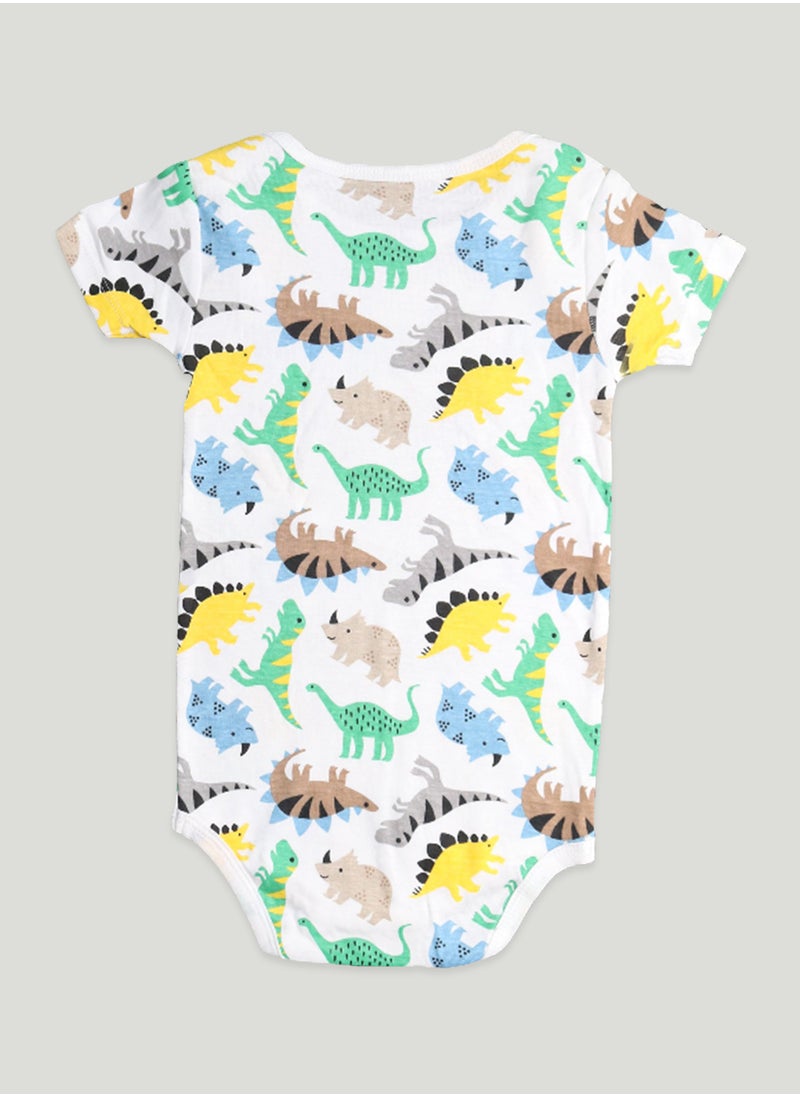LUAY 100% Organic Cotton  Based Onesies | Sleepsuits| Night Suits|Jumpsuit | Wondersuit for Baby Boys & Baby Girls, New-Born, infants,Toddlers_ Including Vibrant Pattren & Colors Create festive look  - Image 2