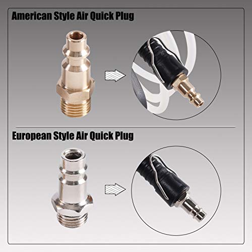 YSTOOL Brake and Clutch Fluid Pneumatic Vacuum Bleeder Tool Kit Brake Oil Change Set with Extractor and Refill Bottle Master Cylinder Adapters Air Quick Plugs for Auto Car Truck Motorcycle Use - Image 5