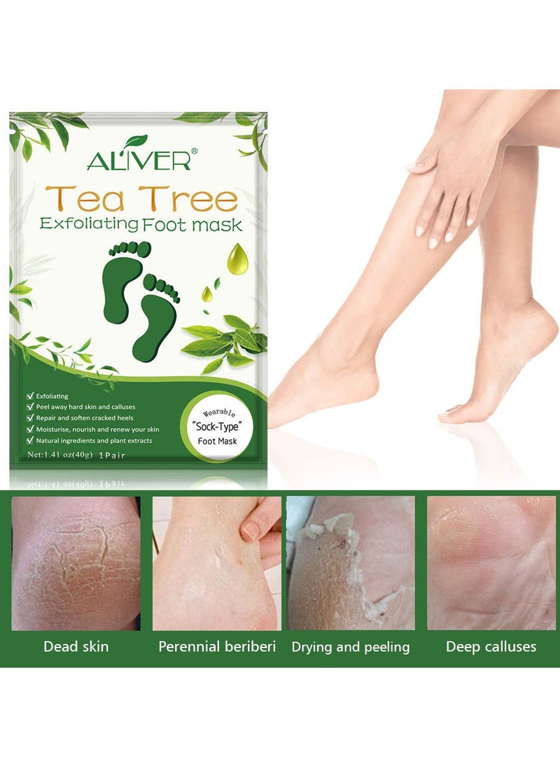 Pack Of 5 Tea Tree Exfoliating Foot Mask - pzsku/ZF8D4A56E5175AA69FE85Z/45/_/1686642849/8c4f9738-fad3-4931-8466-9d05bce41976