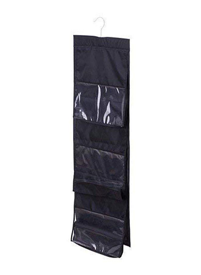 EVERMALL Hanging Handbag Purse Organizer Bags Dustproof Storage Bags Holder for Closet Wardrobe Door Space Saving Organizer System with 6 Large Clear Vinyl Pockets - Image 2