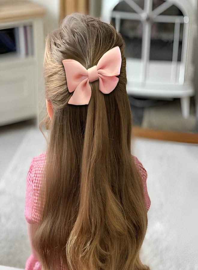 SYGA 10 Pcs Floral & Lace Bow Hair Tie Rope Set for Girls & Women - Sweet Princess Style Hair Accessories (Pink) - Image 2