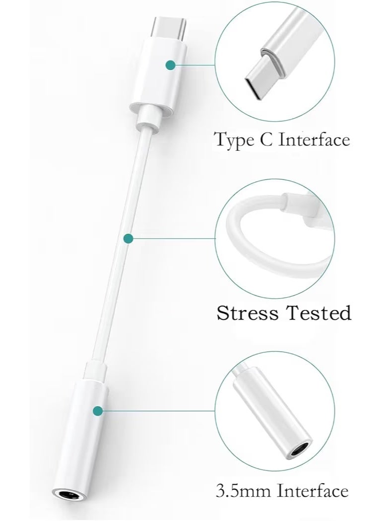 USB-C to 3.5mm Female Aux Audio Connector Adapter - Image 4