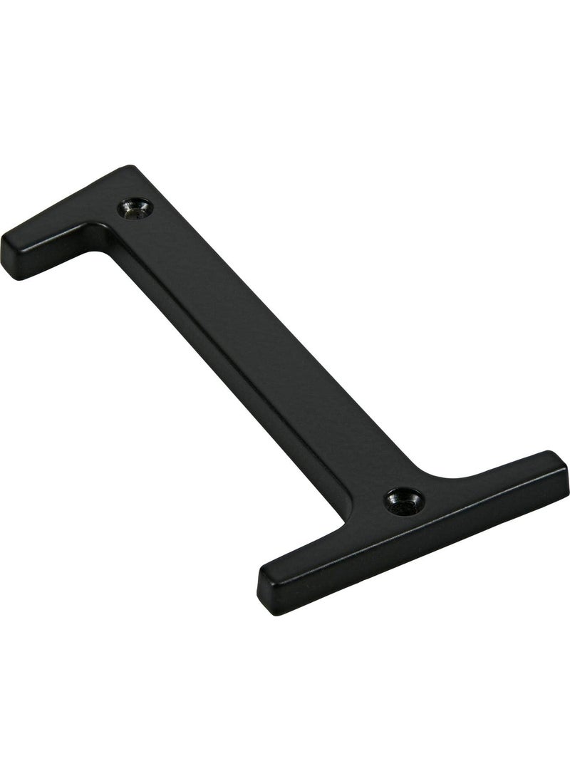 Hillman Distinctions 843141 Black FlushMount 4Inch House Number 1  - Image 4