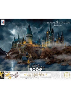 Ceaco Ceaco - Thomas Kinkade - Harry Potter - Hogwart's Castle - 1500 Piece Jigsaw Puzzle  - Image 2