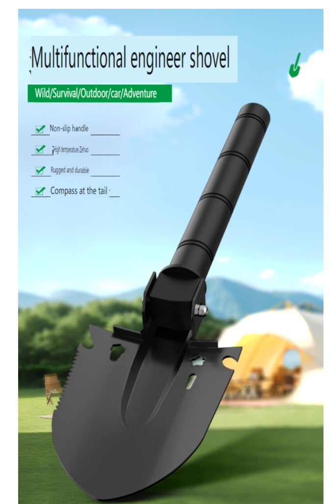 Multifunctional outdoor military forklift shovel shovel thickening tool  - Image 1