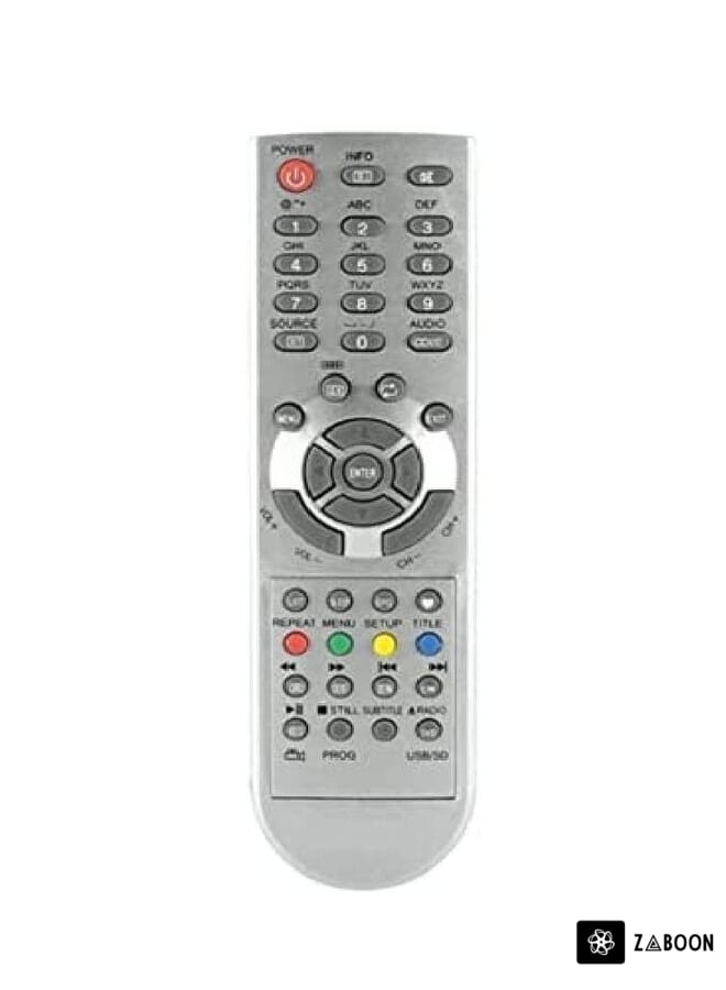 Zaboon TV Remote Control Grey
