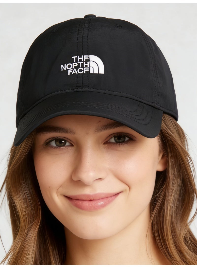 The North Face Classic Logo Baseball Cap | Unisex Dark Grey Adjustable Dad Hat for Outdoor & Casual Wear - Image 2