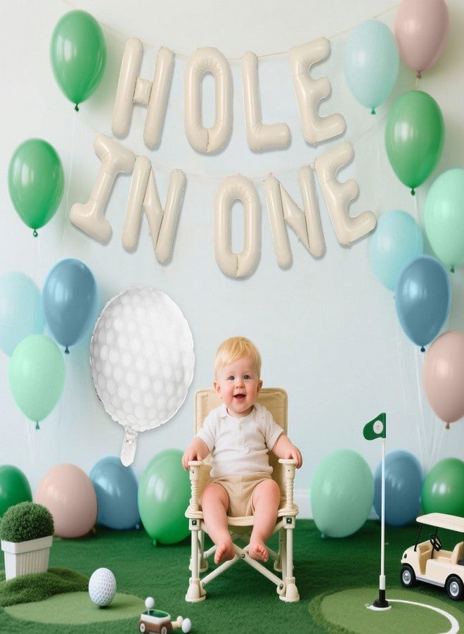 Roaring Good Time Hole in One Birthday Decorations Hole in One Banner Golf 1st birthday Party Decorations Golf Foil Balloons for Boys Golf Outdoor Sports Theme birthday Party Supplies - Image 4