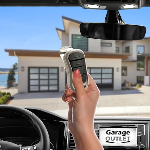 Garage Outlet Replacement 3 Button G3T-R Garage Door Remote Opener with Visor Clip for Genie-Intellicode 37330R, G3T-BX, GIT-3 (ACSCTG Type 3) 390/315 MHz - Image 5