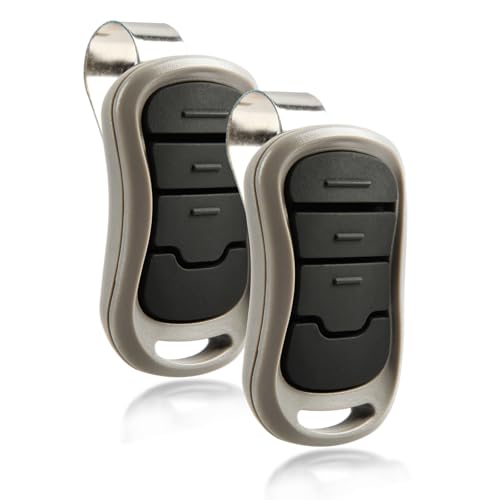 Garage Outlet Replacement 3 Button G3T-R Garage Door Remote Opener with Visor Clip for Genie-Intellicode 37330R, G3T-BX, GIT-3 (ACSCTG Type 3) 390/315 MHz - Image 1