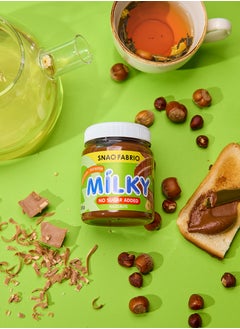 Snaq Fabriq Milky Chocolate Nut Butter with Hazelnuts No Sugar Added 250g  - Image 3