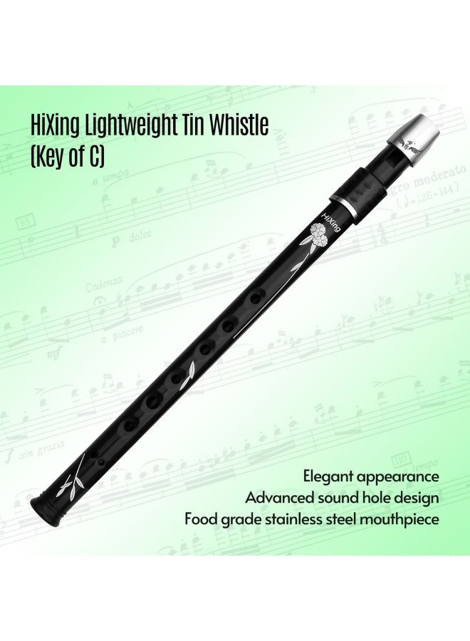 NIBEMINENT Irish Whistle Tin Flute C Key  - Image 4