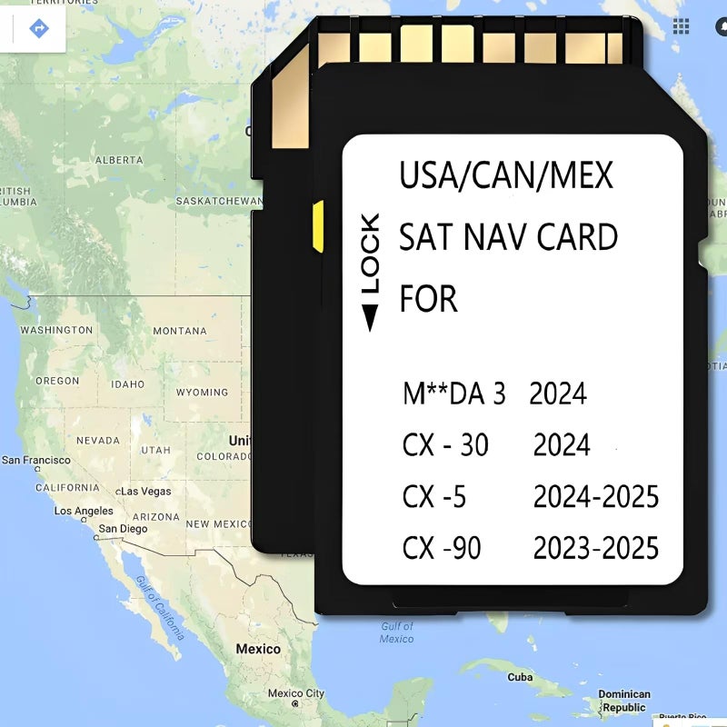Ceypecfire 2025 Latest Navigation Memory sd Card Compatible with Maz*da 3(2024), Cx5(2024-2025),Cx30(2024), Cx90(2023-2025),(NAVISD2325) - Image 2