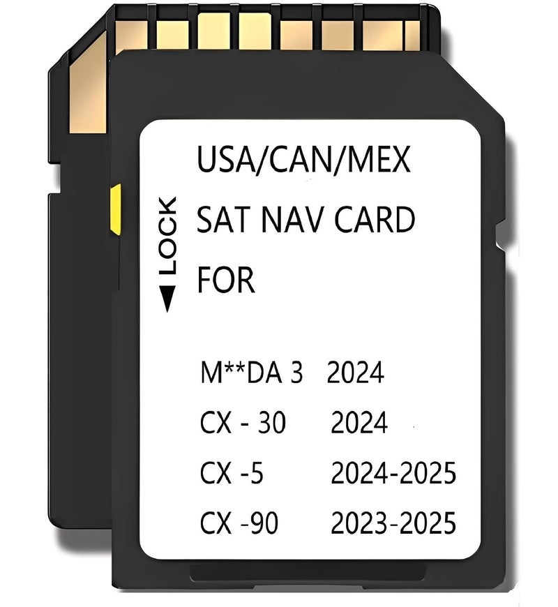 Ceypecfire 2025 Latest Navigation Memory sd Card Compatible with Maz*da 3(2024), Cx5(2024-2025),Cx30(2024), Cx90(2023-2025),(NAVISD2325) - Image 1