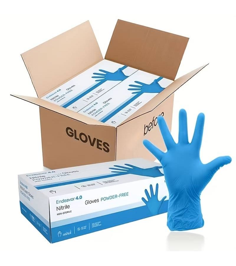Assorted Colors Latex Free Powder Free Gloves Multipurpose for Beauty Cleaning Automotive - Image 1