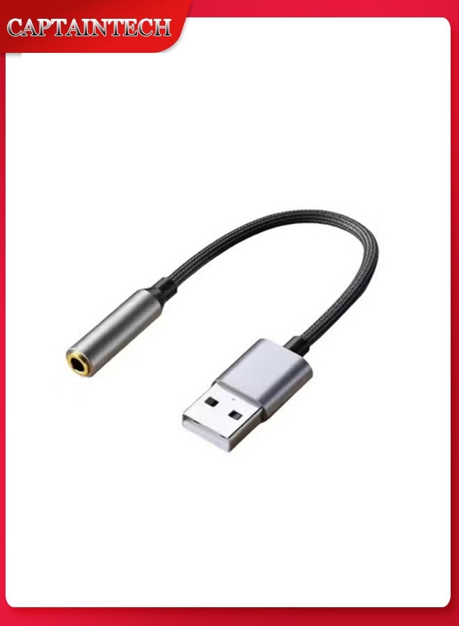 Captaintech USB to 3.5mm Jack Audio Adapter  - Image 1