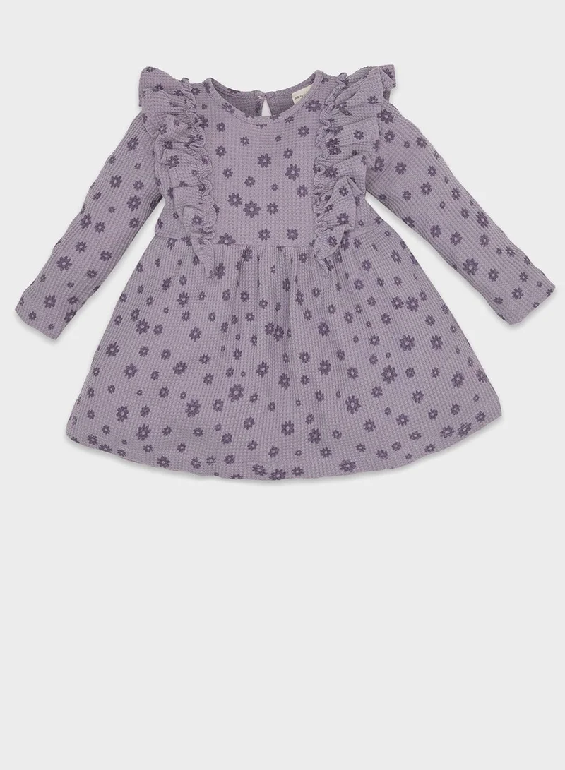 DeFacto Floral Ruffle Dress