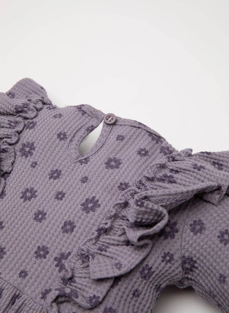 DeFacto Floral Ruffle Dress