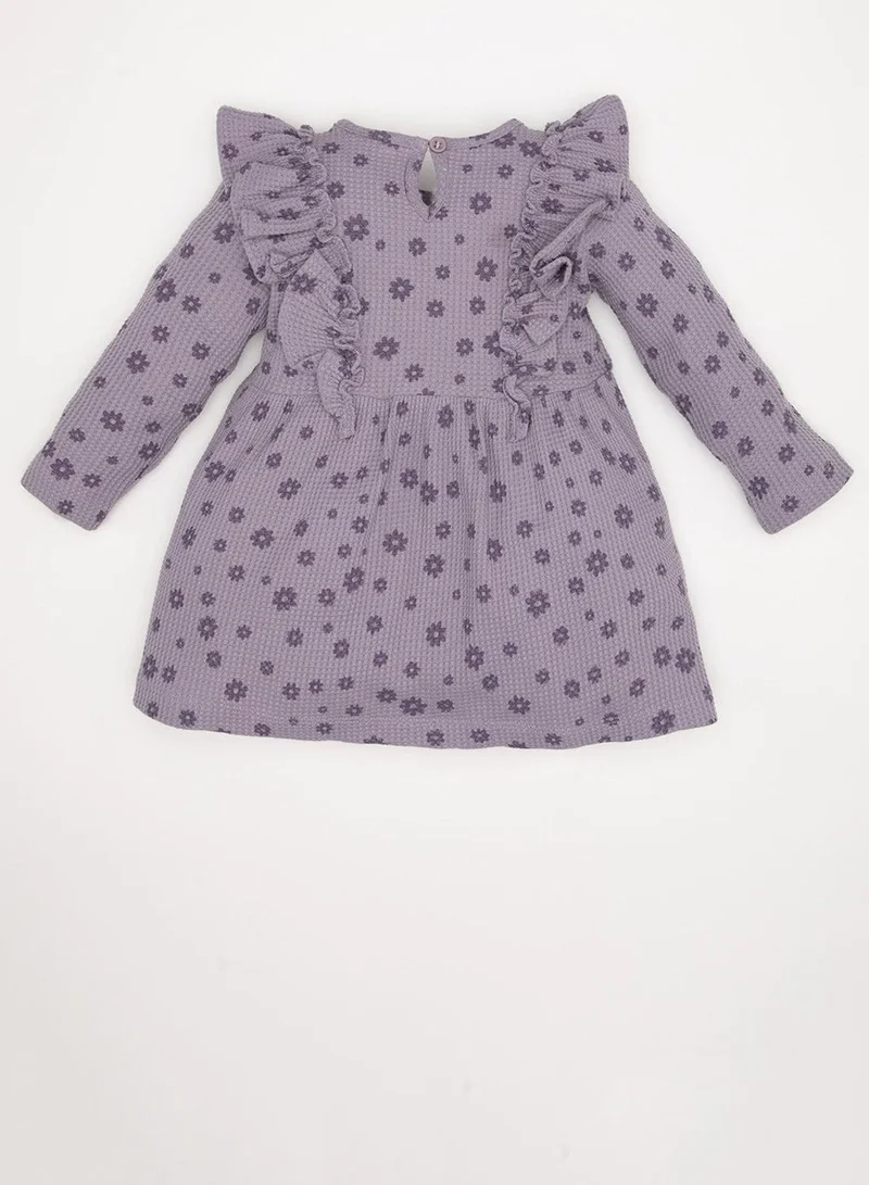 DeFacto Floral Ruffle Dress