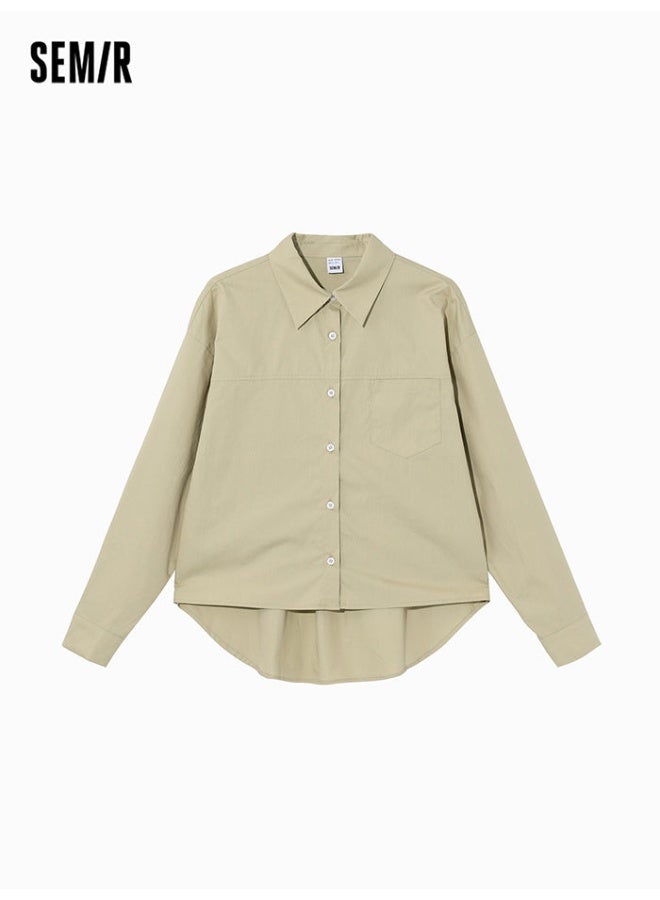 SEMIR Women's Solid Colored Shirt