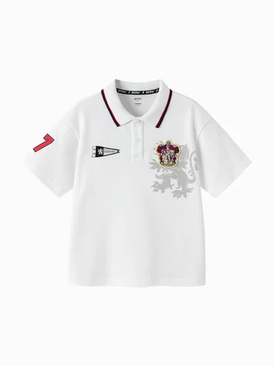 Balabala Kids boy Lapel short-sleeved T-shirt