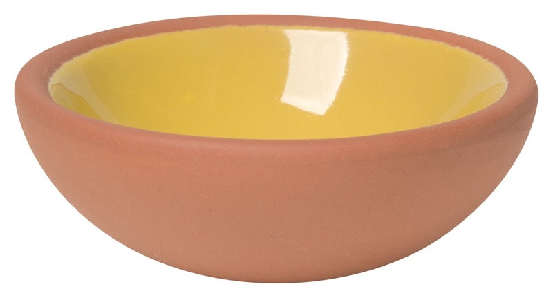Now Designs Terracotta Pinch Bowl Set  Soy Sauce Dish  Set of 6  1 oz  Multicolor - Image 5