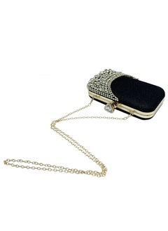 MIXDE Rhinestone Clutch Bag with Crystal  Clasp Women Evening Handbag Formal Party Purse  - Image 5