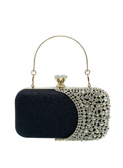 MIXDE Rhinestone Clutch Bag with Crystal  Clasp Women Evening Handbag Formal Party Purse  - Image 3