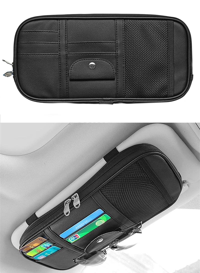 منظم واقي الشمس للسيارة متعدد الجيوب - Image 1