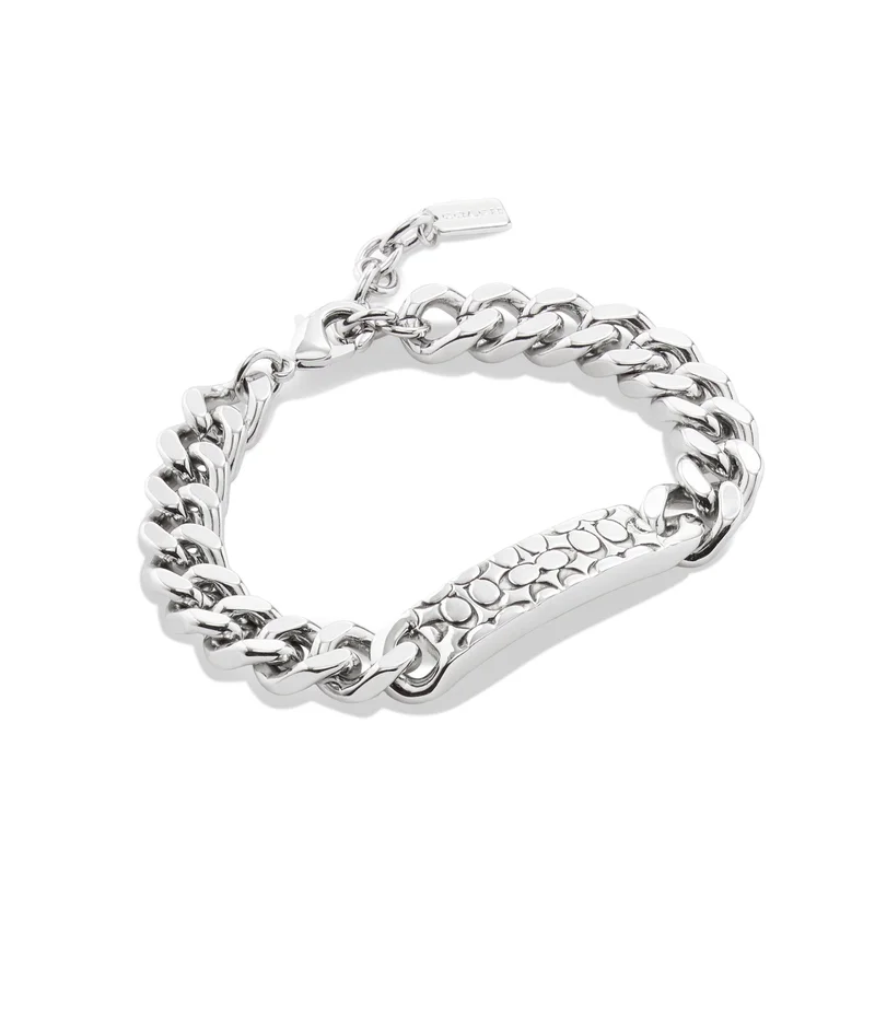 COACH Quilted Signature Link Bracelet