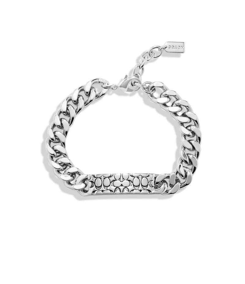 COACH Quilted Signature Link Bracelet