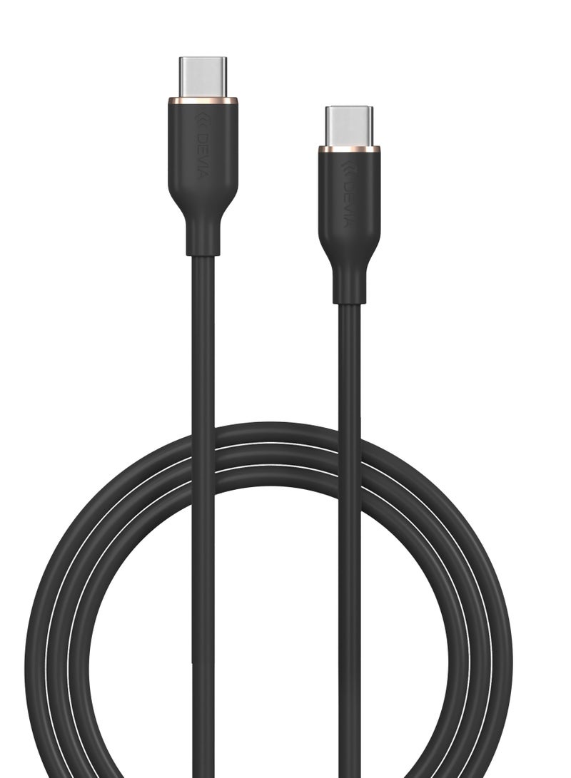 ديفيا كيبل ايفون 15 تايب سي PD من ديفيا 60 واط 1.2 متر.  بسرعة تصل إلى 50% في 30 دقيقة. يدعم نقل البيانات بسرعة 480 ميجابايت في الثانية - Image 5