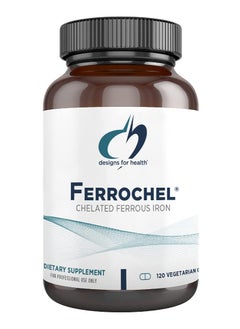 Ferrochel Iron Supplement - High Absorption Chelated Iron Designed to Avoid Constipation + Gastric Upset - Vegan Iron Supplements for Men & Women (120 Iron Pills) - pzsku/ZF8D63178F2B15A1806D1Z/45/_/1726809713/c97e199b-16af-451a-98c5-1ea8d6da7180