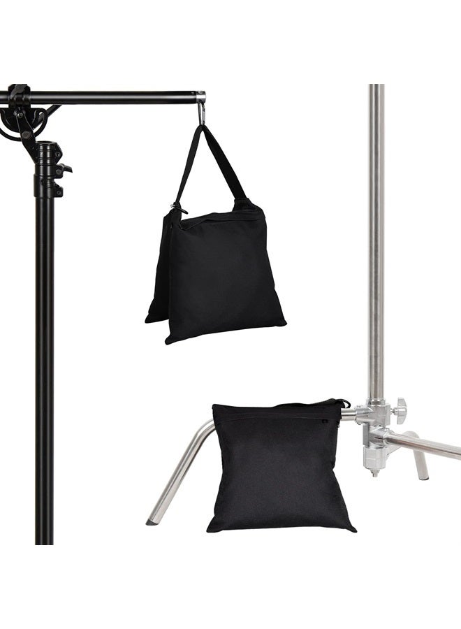 Aimosen 4 Packs Sandbags Weight Bags for Light Stand Photography Video Equipments, Heavy Duty Saddlebags for Backdrop Stand, Photo Tripod, Canopy, Pop up Tents, Umbrella Base, Fishing Chair, Picnic Table - Image 3