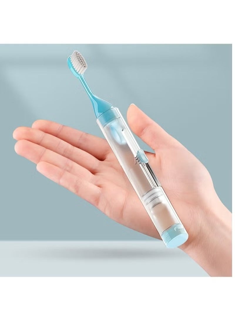 Portable toothbrush and toothpaste integrated storage box for travel - Image 4