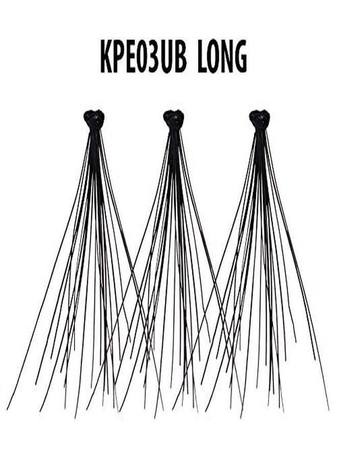 iEnvy KISS Ultra Black Individual Lashes Ultimate Volume 70 Individual Long Lashes False Lashes - Image 2