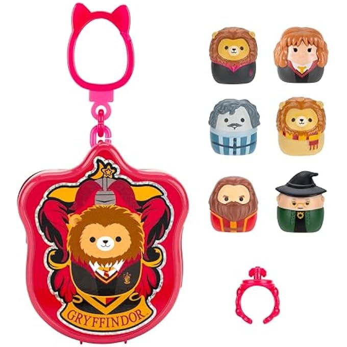 Squish-a-longs Harry Potter Clip-a-Longs Mini-Squish Gryffindor Multipack - Image 1