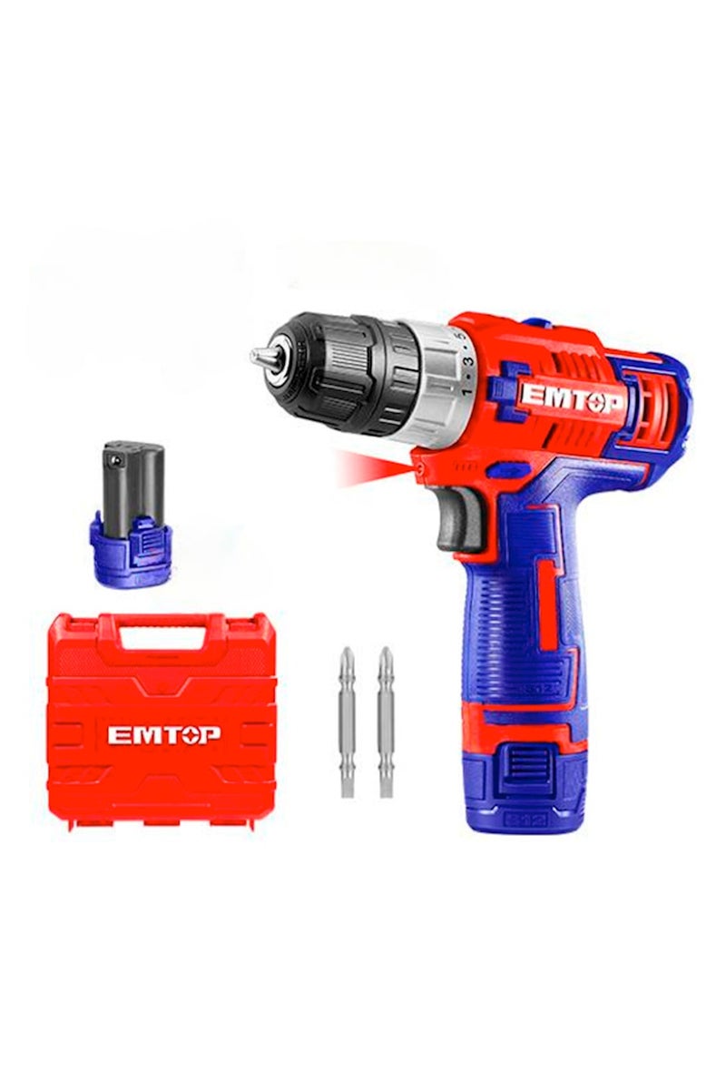 EMTOP 12V Cordless Multi-Purpose Drill - Image 3