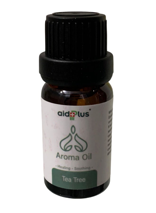 AID PLUS Tea Tree Aroma Oil 10 Ml - 100% Pure & Natural Essential Oil For Purification, Skin Health & Aromatherapy