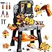 KIZONLY Kids Tool Toy Playset with Electronic Drill Sound for Aged 3 4 5 6 7 8 Workbench Toys for Toddlers 35 Pretend Play Tool Box Construction Mechanic Set Birthday Gift for Boys Girls Ages 38 - Image 2