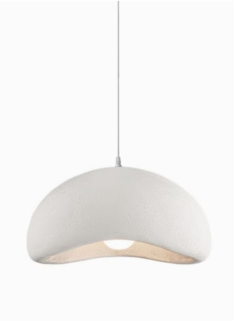 50CM Ceiling Light Chandelier Japanese Wabi Sabi Design Rounded Mushroom Style Minimalist withE27 LED BULB INCLUDED