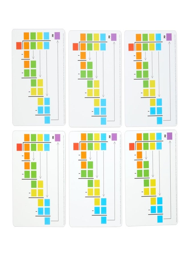 Really Good Stuff Beginning Long Division Dry-Erase Boards - 6 Boards - Image 4