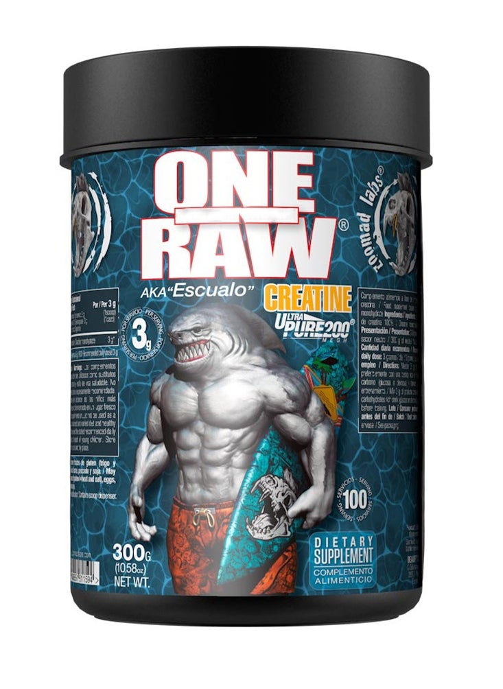zoomad labs One Raw Creatine 300g Silk Orange 